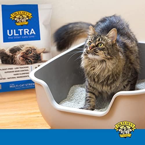 Dr. Elsey’s Premium Clumping Cat Litter - Ultra - 99.9% Dust-Free, Low Tracking, Hard Clumping, Superior Odor Control, Unscented & Natural Ingredients Pet Litter : Pet Supplies - Image 13